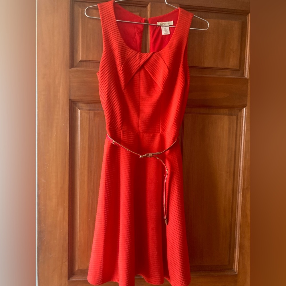 Arden B Orange Dress Xs